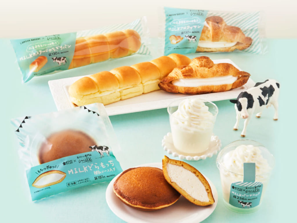 ローソン×生クリーム専門店MILKコラボスイーツ